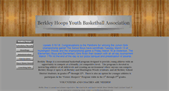 Desktop Screenshot of berkleyhoops.com