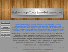 Tablet Screenshot of berkleyhoops.com